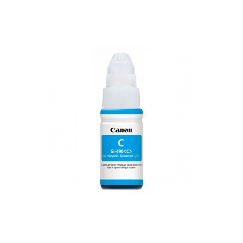 Canon GI-490C (0664C001) Rašalo papildymo buteliukas, Žydra