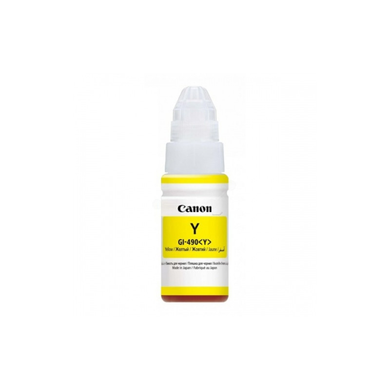 Canon GI-490Y (0666C001) Rašalo papildymo buteliukas, Geltona