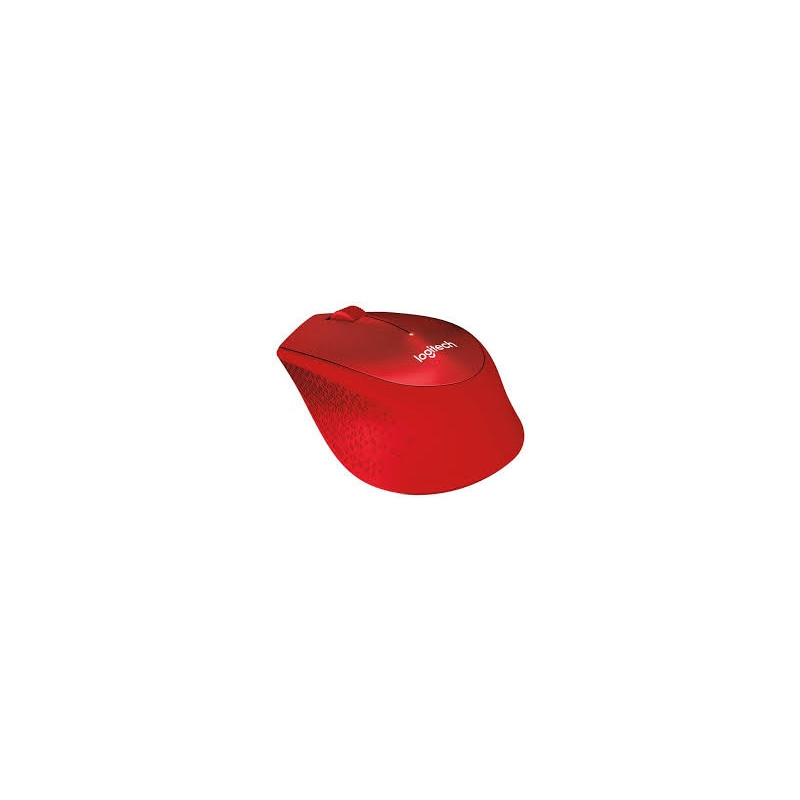 Pelė belaidė Logitech M330 silent Plus - 2.4GHZ - EMEA (910-004911), raudona