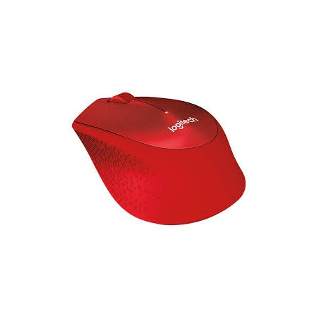 Pelė belaidė Logitech M330 silent Plus - 2.4GHZ - EMEA (910-004911), raudona