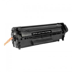 TopJet Lazerinė kasetė juoda, suderinama su HP 12A (Q2612A) (BULK)