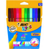 Bic Flomasteriai Kids Visa 12 spalvų rinkinys 002758