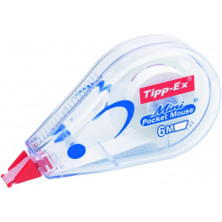 Bic Korekcinė juostelė Mini Pocket Mouse 5 mm x 6 m, pakuotėje 10 vnt. 512085