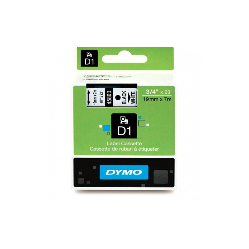 Dymo Label 45803 Balta/Juoda (S0720830), juostelė
