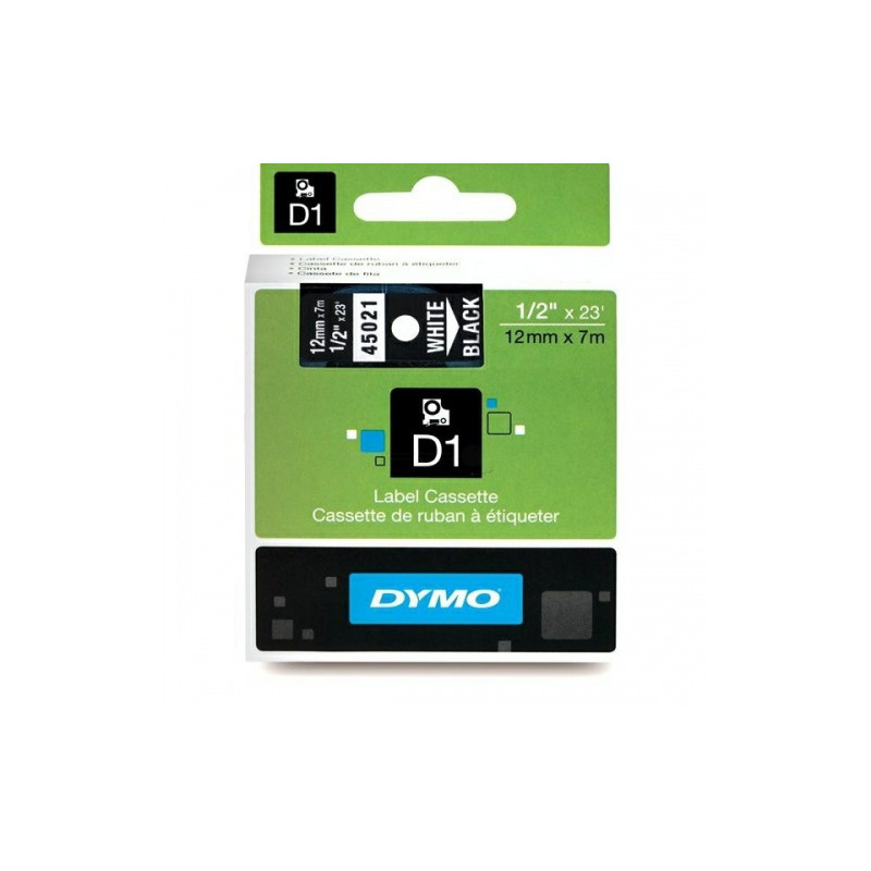 Dymo Label 45021 Balta/Juoda (S0720610), juostelė