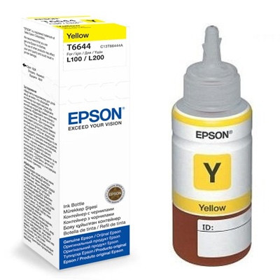 Epson T6644 (C13T66444A) Rašalo papildymo buteliukas, Geltona rašaliniams spausdintuvams