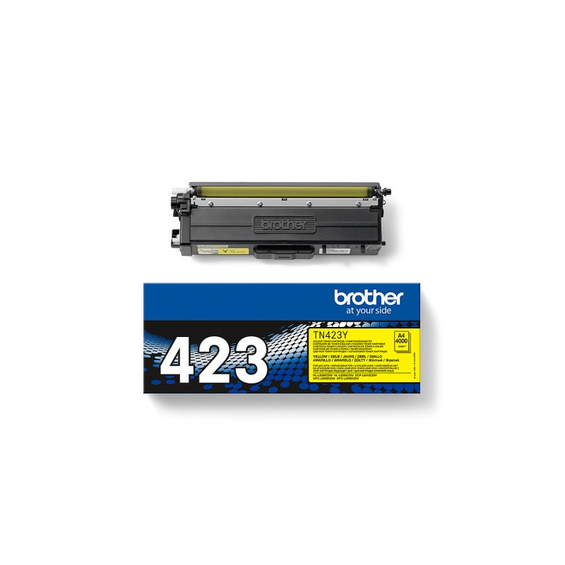 Brother TN-423Y (TN423Y) Lazerinė kasetė, Geltona