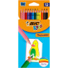 Bic Spalvoti pieštukai Tropicolors 12 spalvų rinkinys 022503