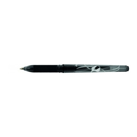 Gelinis rašiklis su rašalo trintuku Stanger Eraser Gel Pen 0.7 mm, Juodas, 1 vnt.