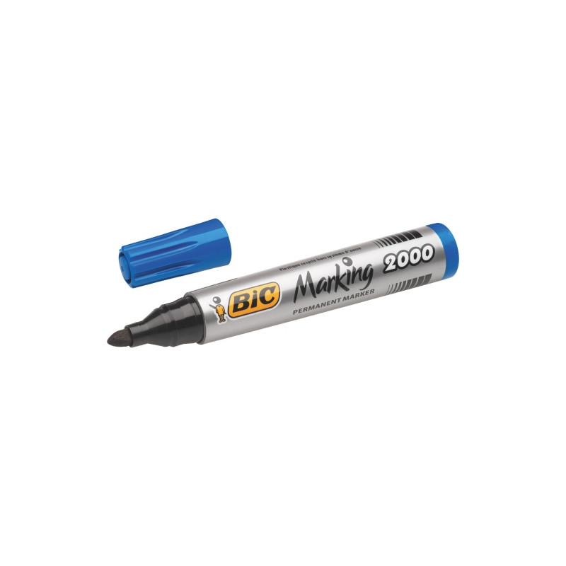 Bic Permanentinis žymeklis Eco 2000 2-5 mm, mėlynas, 1 vnt. 000064