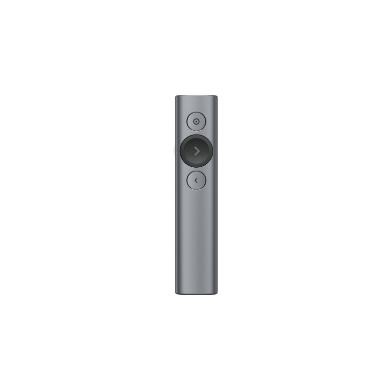 Logitech Spotlight 910-004861 Nuotolinio valdymo pultas Bluetooth/RF, Slate