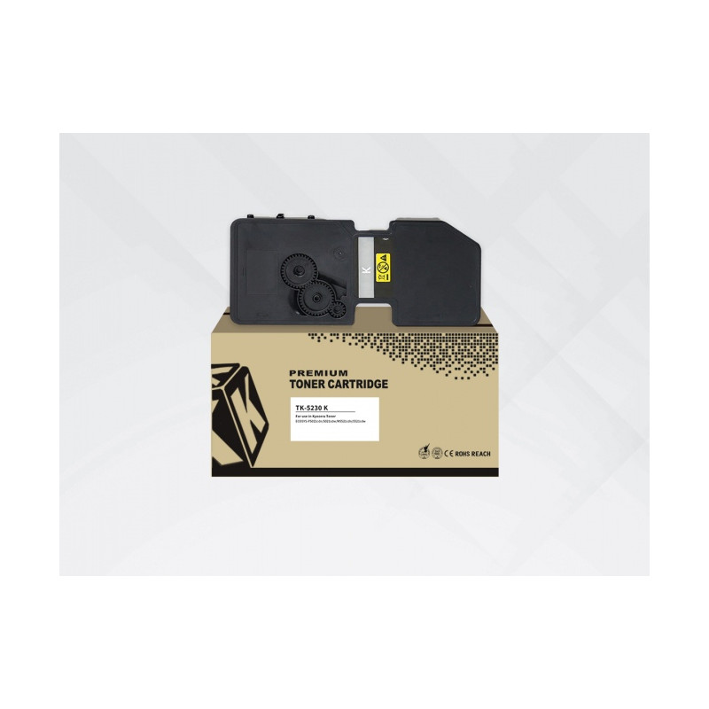HYB Lazerinė kasetė juoda, suderinama su Kyocera TK-5230K (1T02R90NL0)