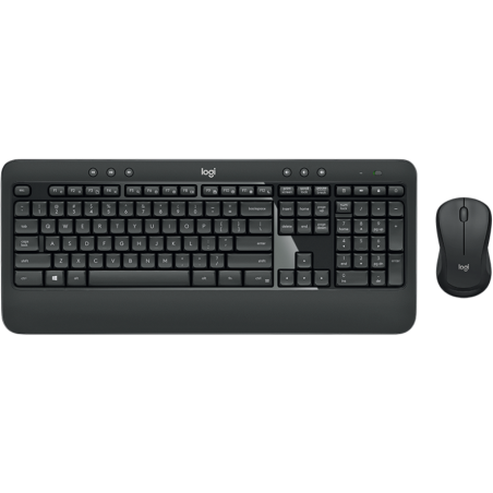 Logitech MK540 Advanced Combo Belaidė klaviatūra + pelė, US, Juoda