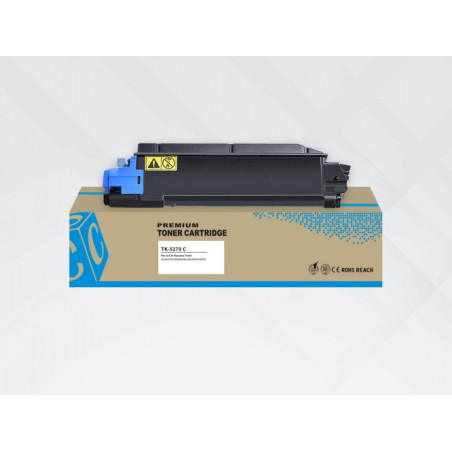 HYB Lazerinė kasetė žydra, suderinama su Kyocera TK-5270C (1T02TVCNL0)