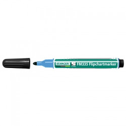Stanger Žymeklis Flipchart FM335, 1-3 mm, juodas, 1 vnt. 713000