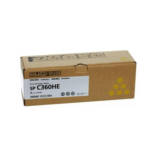 Ricoh SPC360HE (408187) Lazerinė kasetė, Geltona