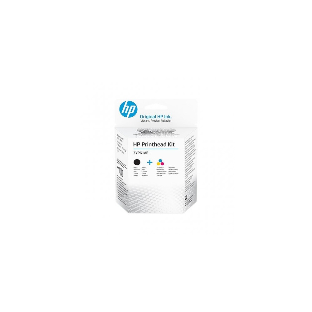 HP GT52 (3YP61AE) Printhead Kit, Black/Tri-color