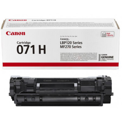 Kasetė Canon 071H (5646C002) BK 2.500psl OEM-Laz-DISBL