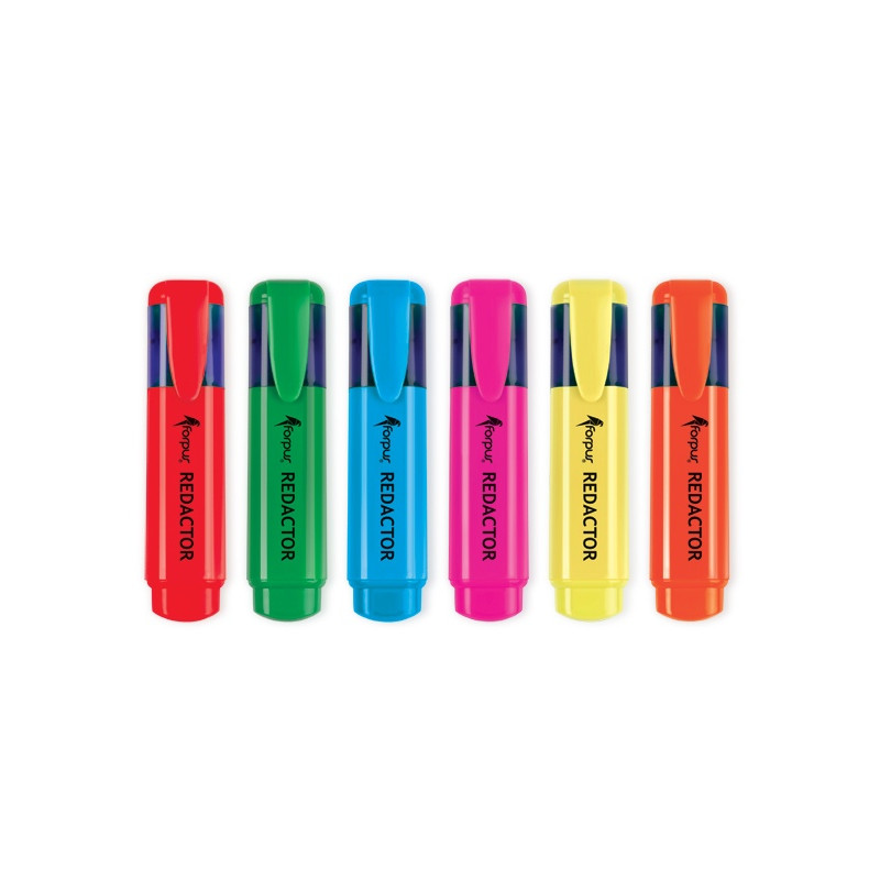 Teksto žymeklis Forpus Redactor, 2-5 mm, žalias 1212-006