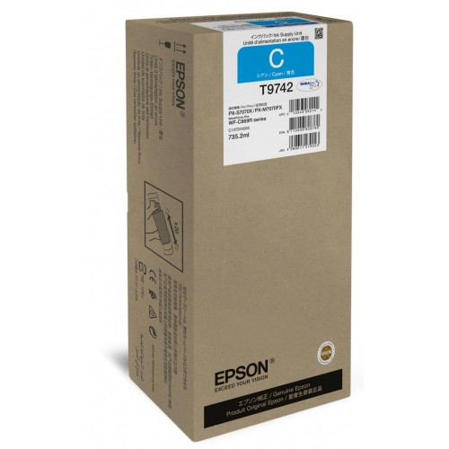 Epson (C13T974200), žydra kasetė rašaliniams spausdintuvams, 735 ml, 84000 psl.