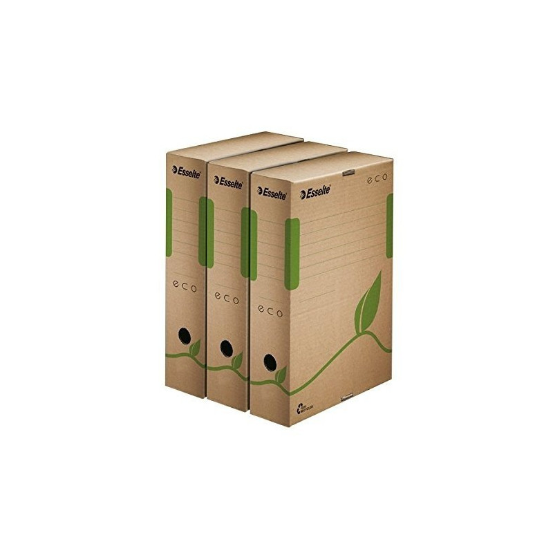 Archyvinė dėžė Esselte Eco, 80x327x233mm, ruda