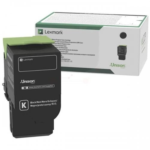 Lexmark (78C2XK0), juoda kasetė lazeriniams spausdintuvams, 8500 psl.