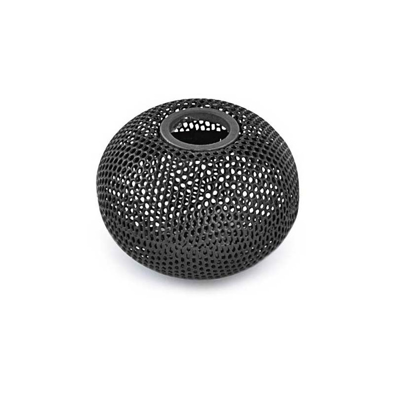 Dėžutė sąvaržėlėms Forpus, magnetinė juoda, perforuoto metalo