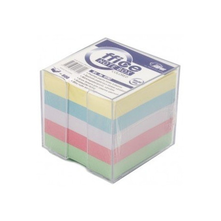Lapeliai užrašams Forpus 9x9 cm, spalvoti, neklijuoti, su dėklu (800)