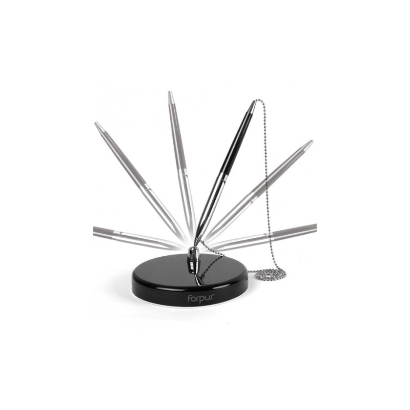 Tušinukas Table-Pen Forpus 0.7mm,juodas, su grandinėle