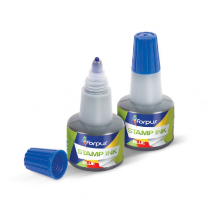Tušas antspaudams Forpus, 30 ml, mėlynas