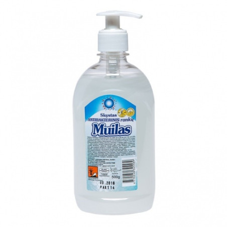 Muilas, skystas, antibakterinis, su dozatoriumi, 500ml