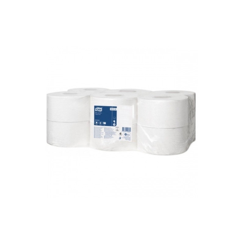 Tualetinis popierius Tork Universal Mini Jumbo T2, 1 sl., 240m, antr.ž., pilkas, 12vnt