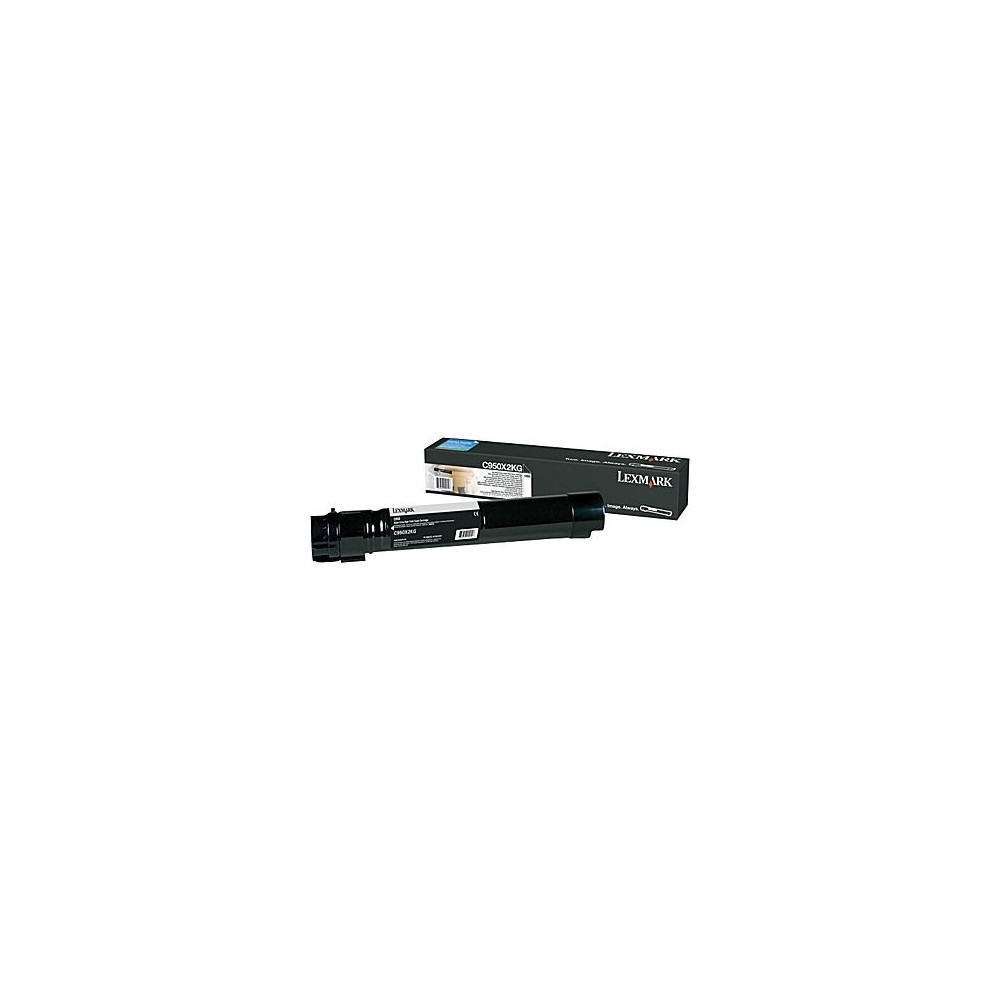 Lexmark (C950X2KG), juoda kasetė lazeriniams spausdintuvams, 38000 psl.