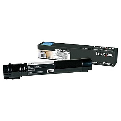 Lexmark (C950X2KG), juoda kasetė lazeriniams spausdintuvams, 38000 psl.