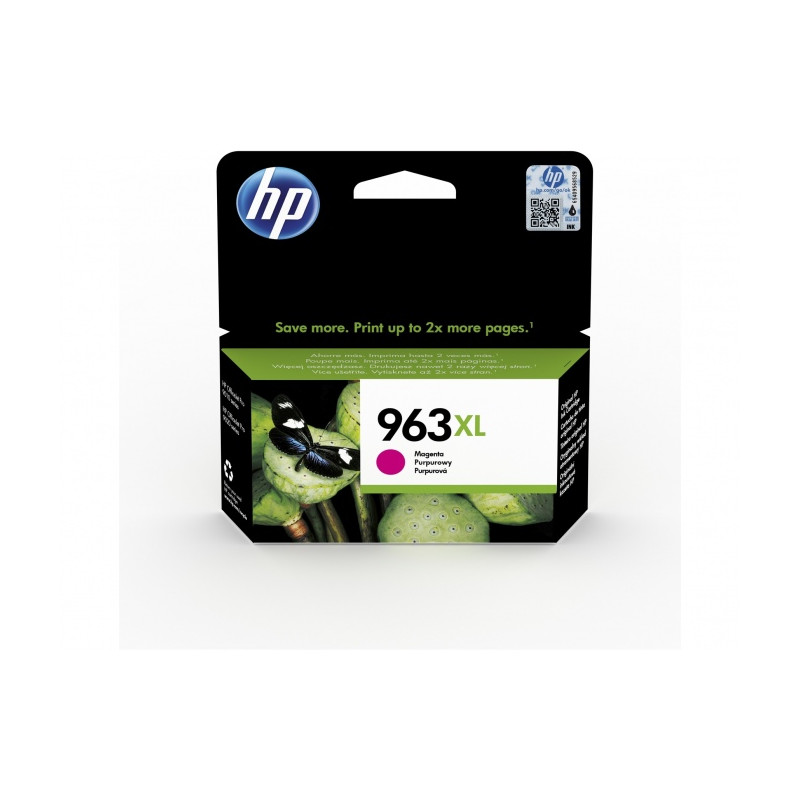 HP 963XL (3JA28AE) Rašalinė kasetė, Purpurinė