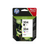 HP 304 2-pack Black/Tri-color (3JB05AE) Rašalinių kasečių komplektas, BK/CMY