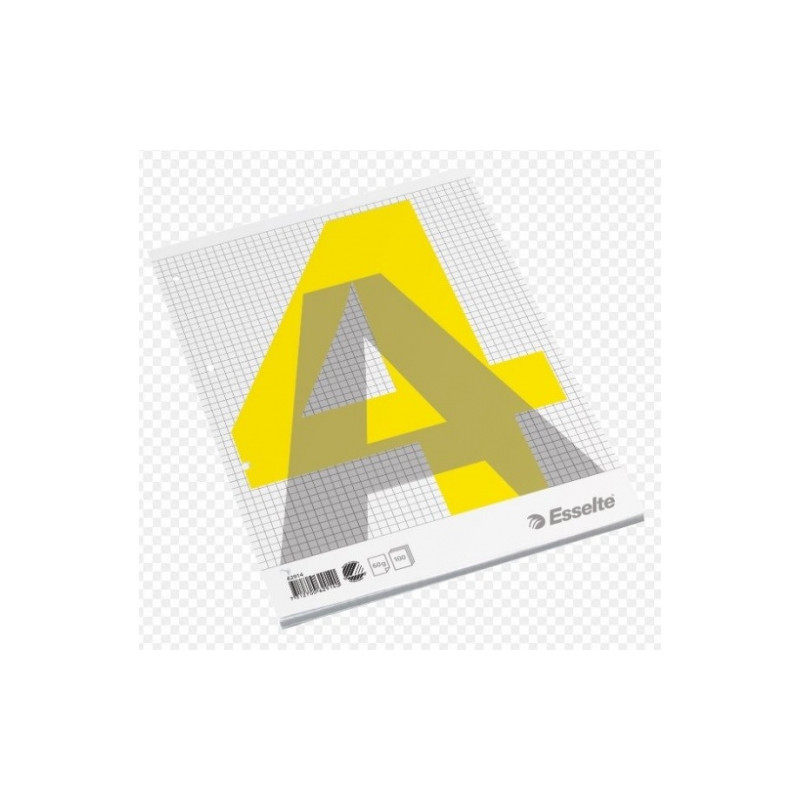 Bloknotas, plėšomas, Esselte, A4/100, langeliais