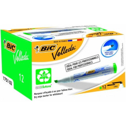 Bic Žymeklis baltai lentai Velleda, 3.7-5.5 mm, kirsta galvutė, žalias 1 vnt.