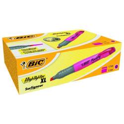 Bic Teksto žymeklis Highlighter XL 2-5 mm, rožinis 1 vnt.
