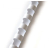 Spiralė įrišimui Forpus plastikinė 10 mm, 100 vnt., balta