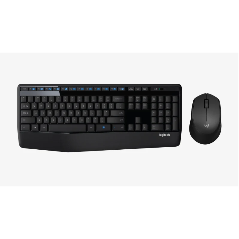 Logitech MK345 Combo Belaidė klaviatūra + pelė, US, Juoda