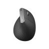 Logitech MX Vertical Ergonomiška belaidė pelė RF Wireless+Bluetooth, 4000 DPI, Graphite