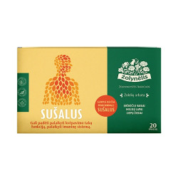 Žolynėlis žolelių arbata Sušalus , 30g (1,5x 20)