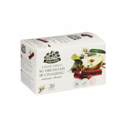 Žolynėlis vaisinė arbata Vasaros Skonis su obuoliais ir cinamonu, 50g (2,5g x20)