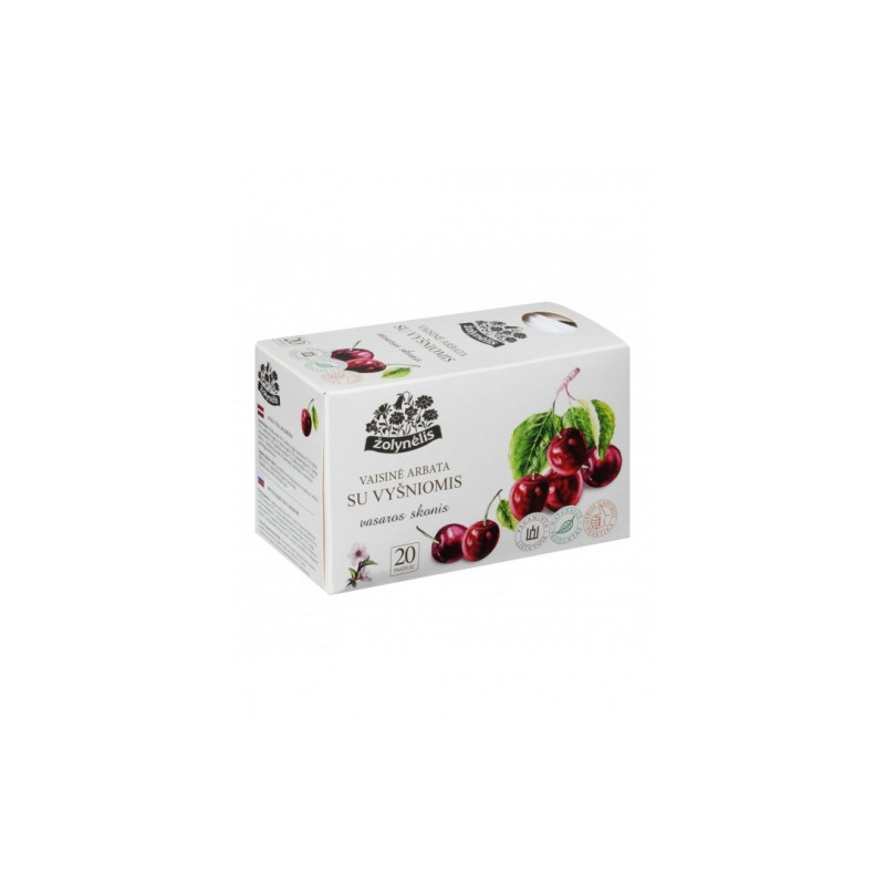 Žolynėlis vaisinė arbata Vasaros Skonis su vyšniomis, 50g (2,5g x20)