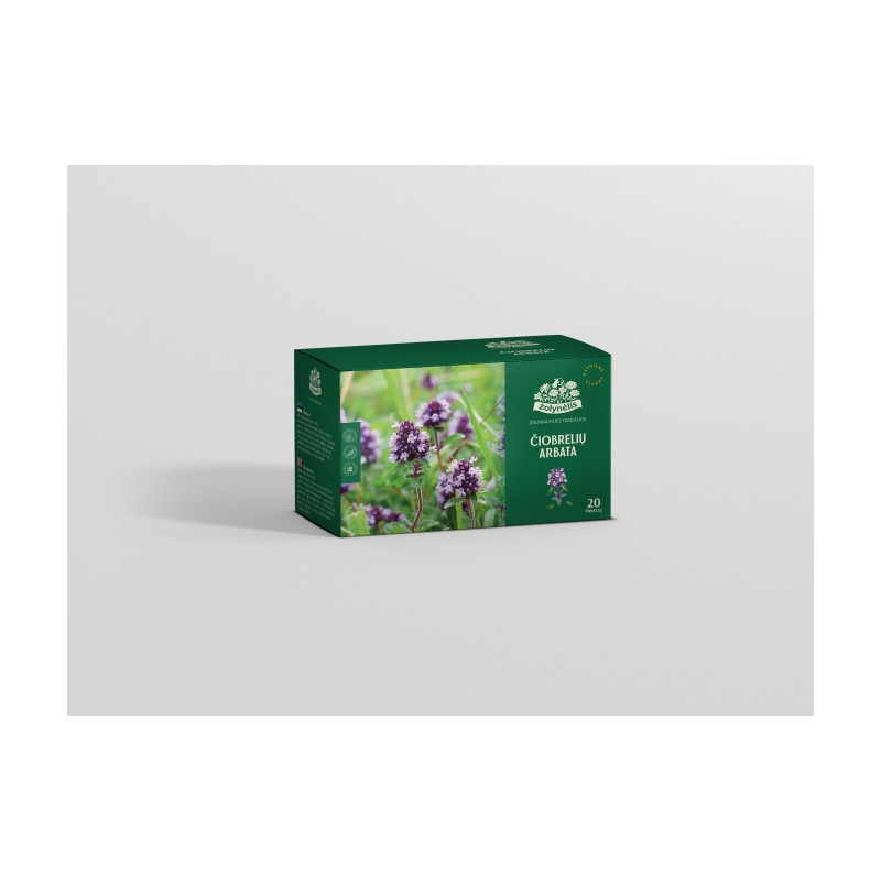 Žolynėlis žolelių arbata Čiobrelių žolė, 30g (1,2x20)