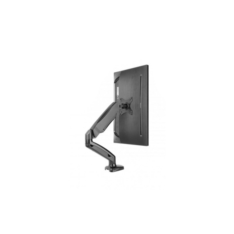 Up Up Premium Single Screen Monitoriaus laikiklis 17-32'', VESA 75x75, 100x100, Matinė juoda