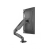 Up Up Premium Single Screen Monitoriaus laikiklis 17-32'', VESA 75x75, 100x100, Matinė juoda