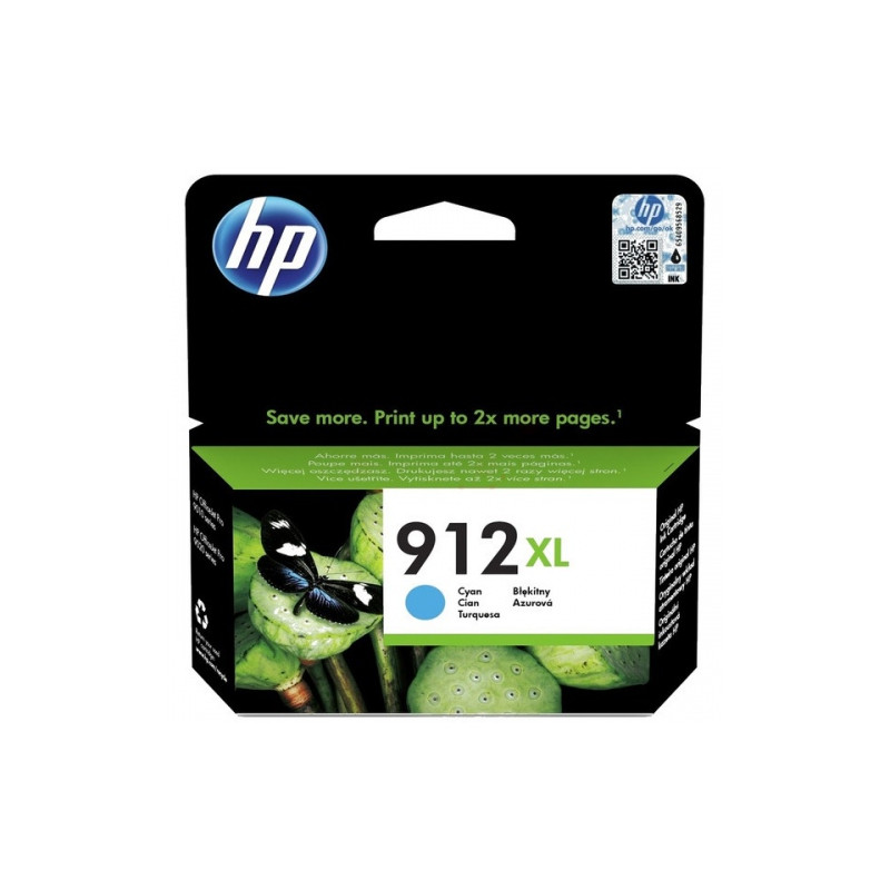HP 912XL (3YL81AE) Rašalinė kasetė, Žydra