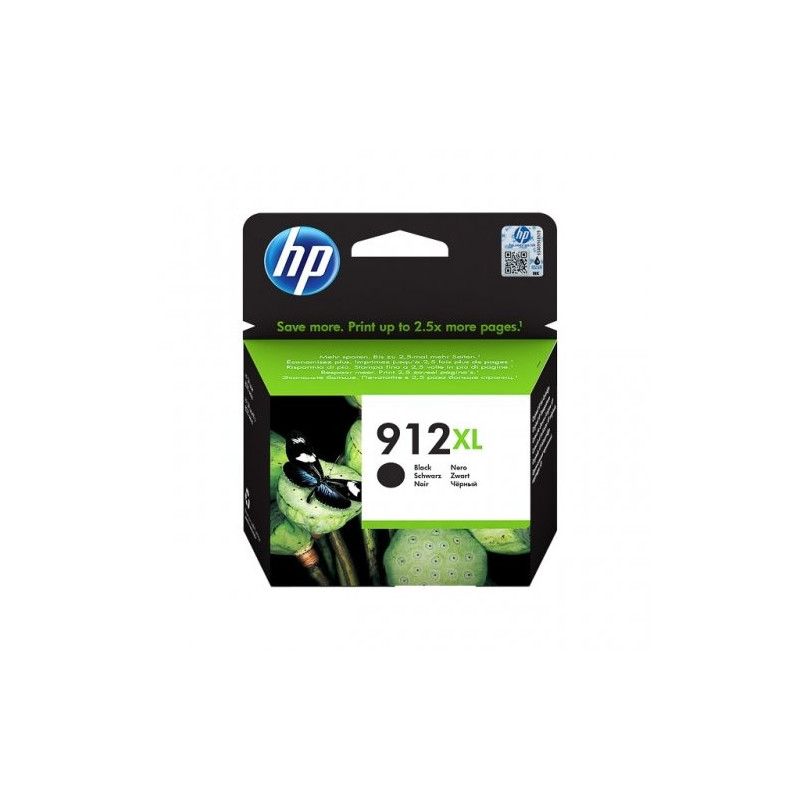 HP 912XL (3YL84AE) Rašalinė kasetė, Juoda
